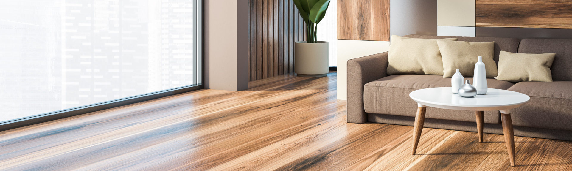 Resins for luxury wood flooring