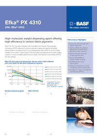 Thumbnail of document Value card - EFKA® PX 4310