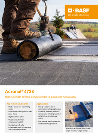 Thumbnail of document Value card - ACRONAL® 4738