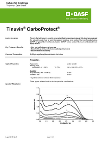 Thumbnail of document Technical datasheet - TINUVIN® Carboprotect®