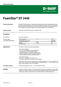 Thumbnail of document Technical datasheet - FOAMSTAR® ST 2446