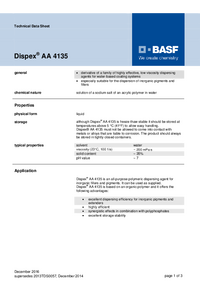 Thumbnail of document Technical datasheet - DISPEX® AA 4135