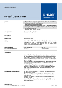 Thumbnail of document Technical datasheet - DISPEX® Ultra FA 4431