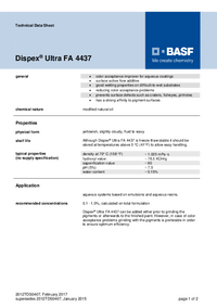 Thumbnail of document Technical datasheet - DISPEX® Ultra FA 4437