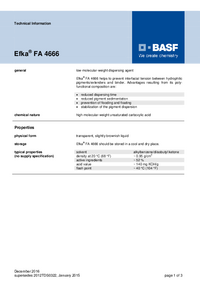 Thumbnail of document Technical datasheet - EFKA® FA 4666