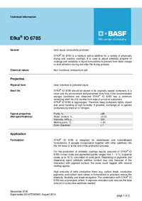 Thumbnail of document Technical datasheet - EFKA® IO 6785