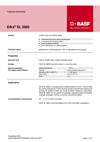 Thumbnail of document Technical datasheet - EFKA® SL 3883