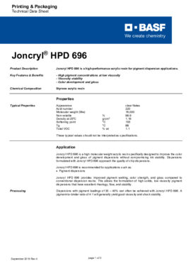 JONCRYL® HPD 696 | BASF